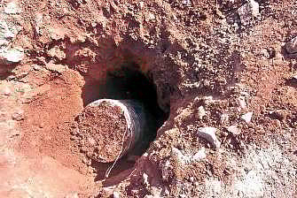 Landmine found at Kumada village of Munchinput mandal in Vizag on Tuesday
