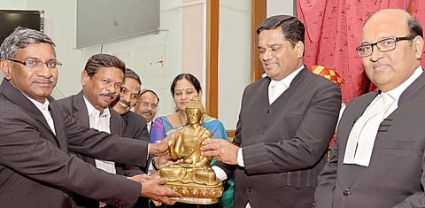 Hyderabad HC Advocates Bid Farewell to Justice Subhash Reddy