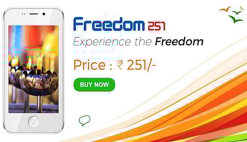 How to Buy Freedom 251 Smartphone Online
