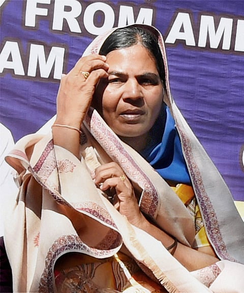 Rohith Vemula's mother Radhika Vemula. (File | PTI)