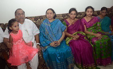 In Pics: Mudragada Padmanabham with His Family Begins Hunger Strike