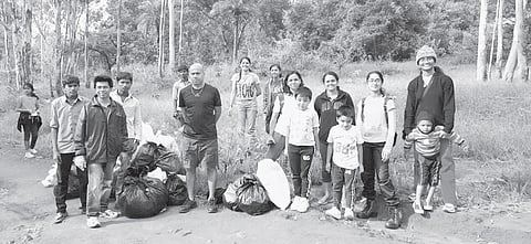 Can Hold a Rake, Will Clean Turahalli Forest
