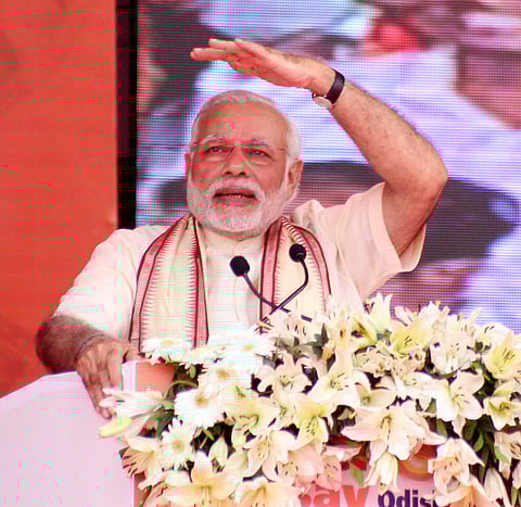 Prime Minister Narendra Modi in Odisha (Shamim Qureshy | EPS)