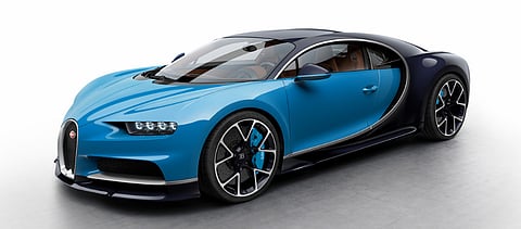 World’s Fastest Car - Bugatti Chiron (Screen Grab from Bugatti Official Website)