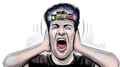 Air Horn Trouble for Babus