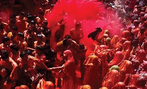 Bihar Diwas Loses Colour to Holi
