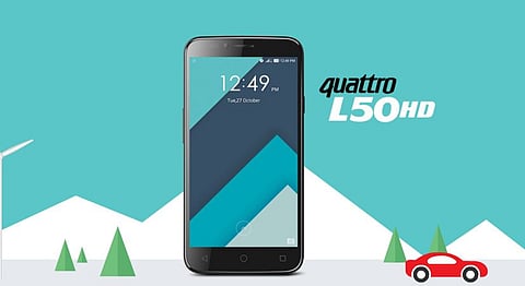 Karbonn Quattro L50 HD 4G (Photo | Official website)