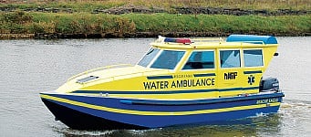 Water Ambulance to Help Kochi Island Residents