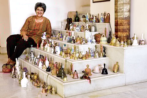 She's at Home With Bells in Skirts