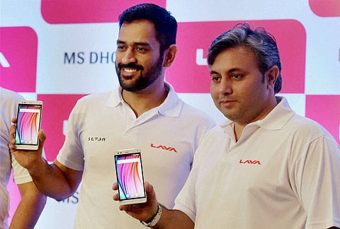 Dhoni Named Handset-maker Lava's Brand Ambassador