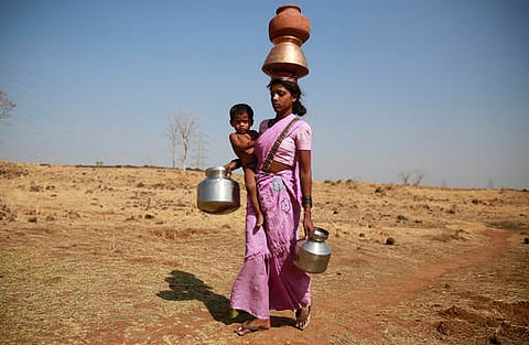 63 percent of rural India do not have drinking water source
