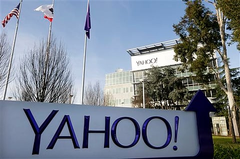 A sign outside Yahoo's headquarters in Sunnyvale, California. |AP