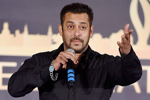 Bollywood actor Salman Khan during a press conference of IIFA awards in Mumbai on Friday. PTI