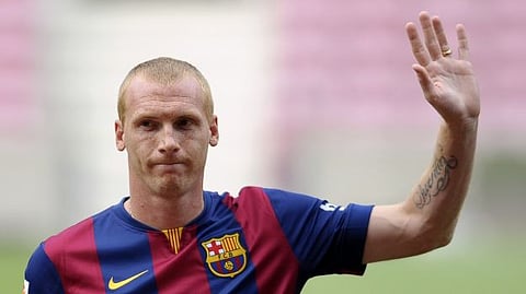 France and Barcelona defender Jeremy Mathieu (File|AP)