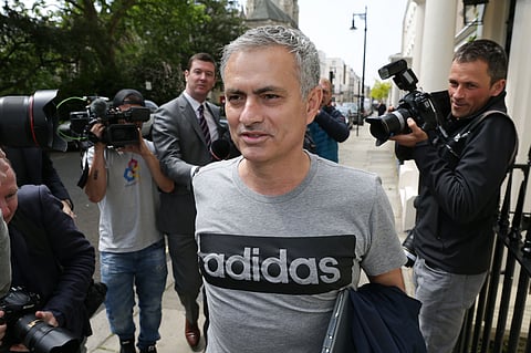 Manchester United coach Jose Mourinho (File|AP)