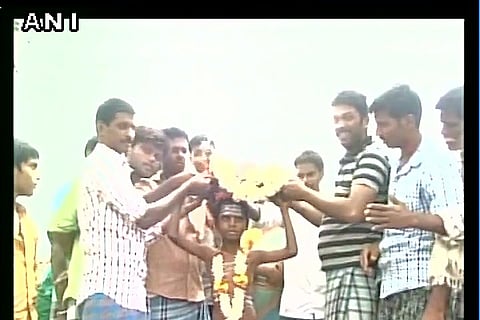 Boy paraded naked in Chitradurga to please rain god