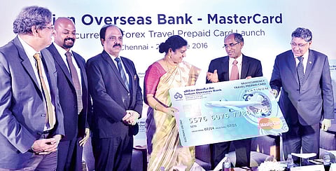 IOB unveils multicurrency prepaid travel card