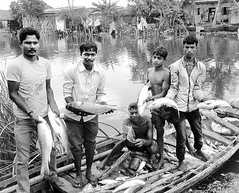 Oil leak hits livelihood of Paradip fishermen 