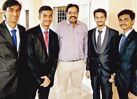 Bengaluru students develop gloves for speech impaired