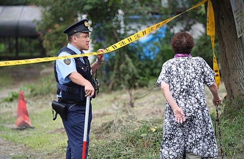 Japanese media reported a person was already in custody.