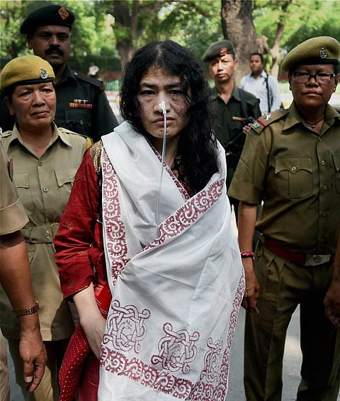 Social activist Irom Sharmila. | File Photo from PTI.