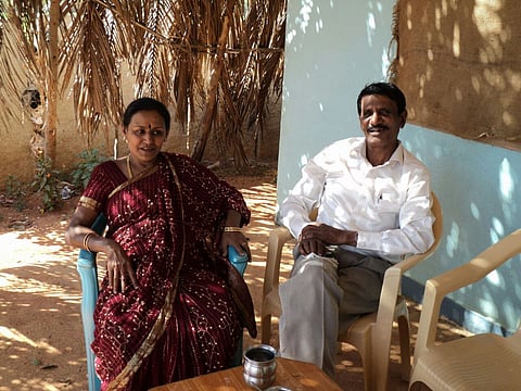 The elderly couple from Byatarayanapura who were found murdered. (EPS) 