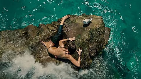 7. "The Shallows," Sony, $10,528,240, 2,962 locations, $3,554 average, $36,779,887, 2 weeks | Movie poster for representation purpose only.