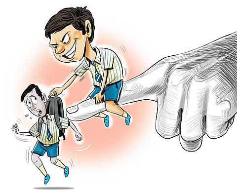 Who's the bully at home?