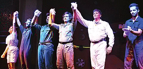 Weaving magic and the audience into their tale   