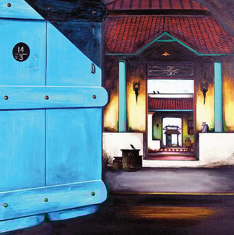The artist who painted 800 doors in 18 years