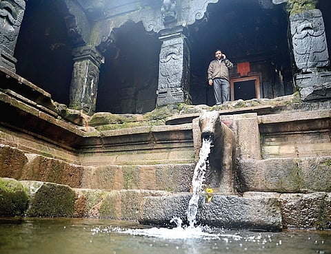 From stone cow's mouth to the sea's arid sands