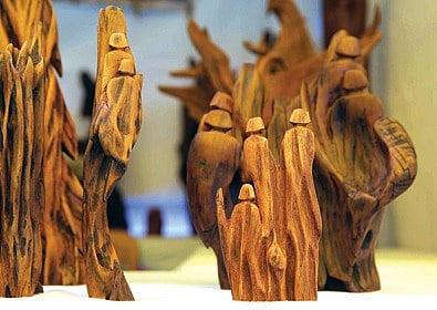 From flotsam to showpieces