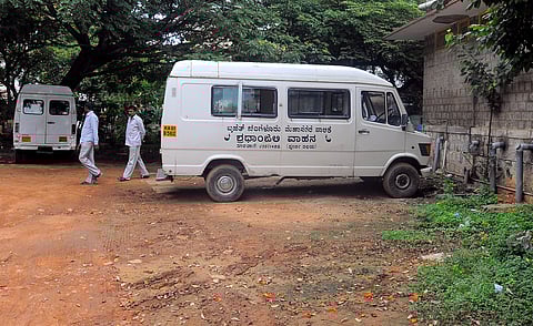 Similar to Odisha, the dead have a tough journey in Karnataka too