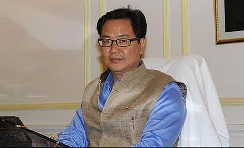 Parliamentary Affairs Minister Kiren Rijiju.