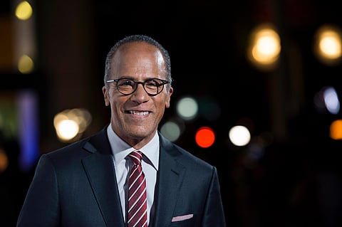 Moderator Lester Holt under scrutiny during debate