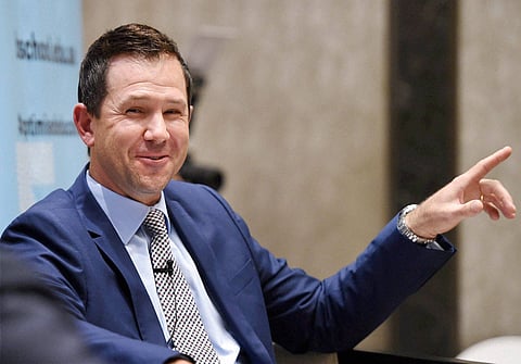 Former Australian captain Ricky Ponting during an event in Mumbai on Tuesday. | PTI