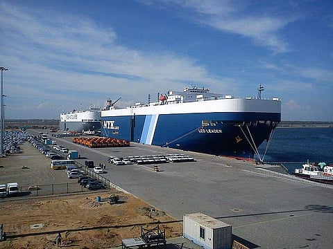Hambantota port in south Sri Lanka. (File photo)