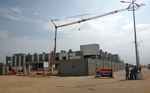 Interim government complex at Amaravati. (Photo | IANS)