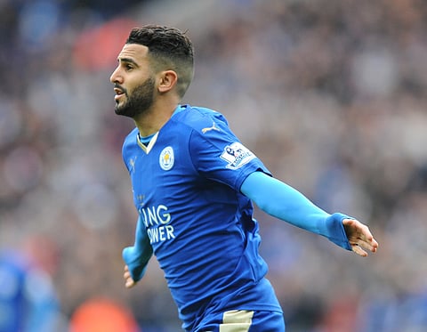 Riyad Mahrez scored 17 goals for Leicester City last season (File|AP)