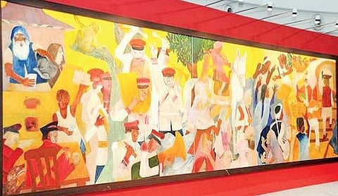 Art work by Krishen Khanna