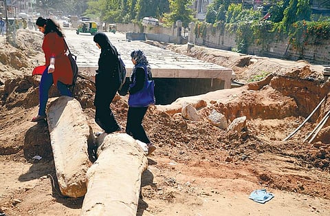 The underpass will help make Rajkumar Road signal-free from Yeshwantpur Junction to Okalipuram. (Photo | Pushkar V)