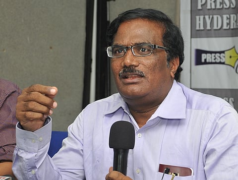 University of Hyderabad UoH Vice-Chancellor P Appa Rao  (File|EPS)