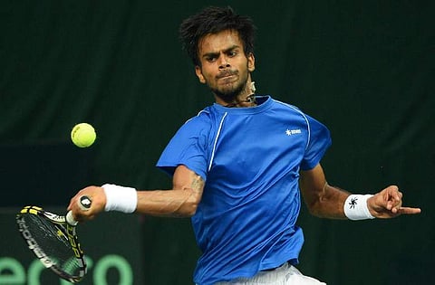 Indian tennis star Sumit Nagal | AFP