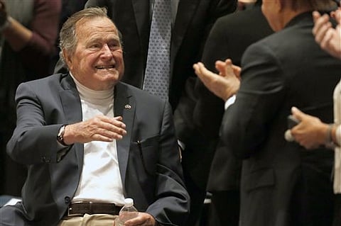 Former President George H.W. Bush. |File Photo: AP
