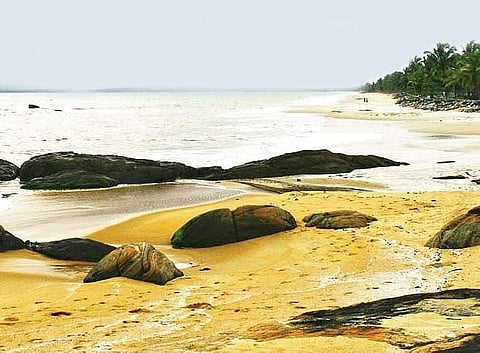The Kappad beach in Calicut where  Vasco da Gama landed in 1498