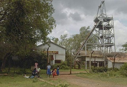 An abandoned shaft at Kolar Gold Fields. (File photo | Reuters)