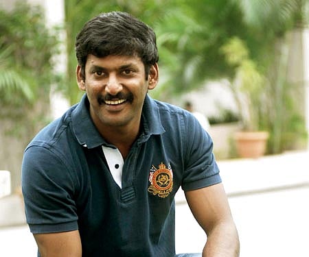 Actor Vishal. (EPS| P Anand Kumar)