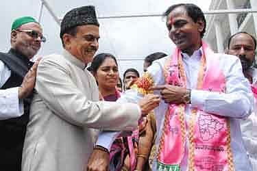 File photo of Mohammed Mahmood Ali (left)