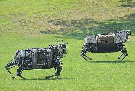Four-legged robots being designed for the US Army