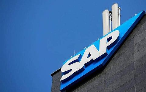 Logo of German software group SAP is pictured in Vienna, Austria. (File| Reuters)